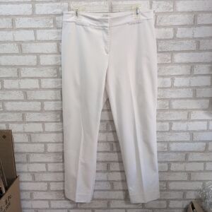 NWOT Talbot's Curvey Pants White Size 10 Stretch